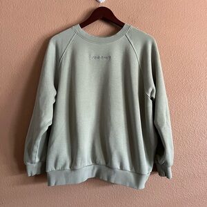 Savage X Fenty Sage Green Sweatshirt Size 2X